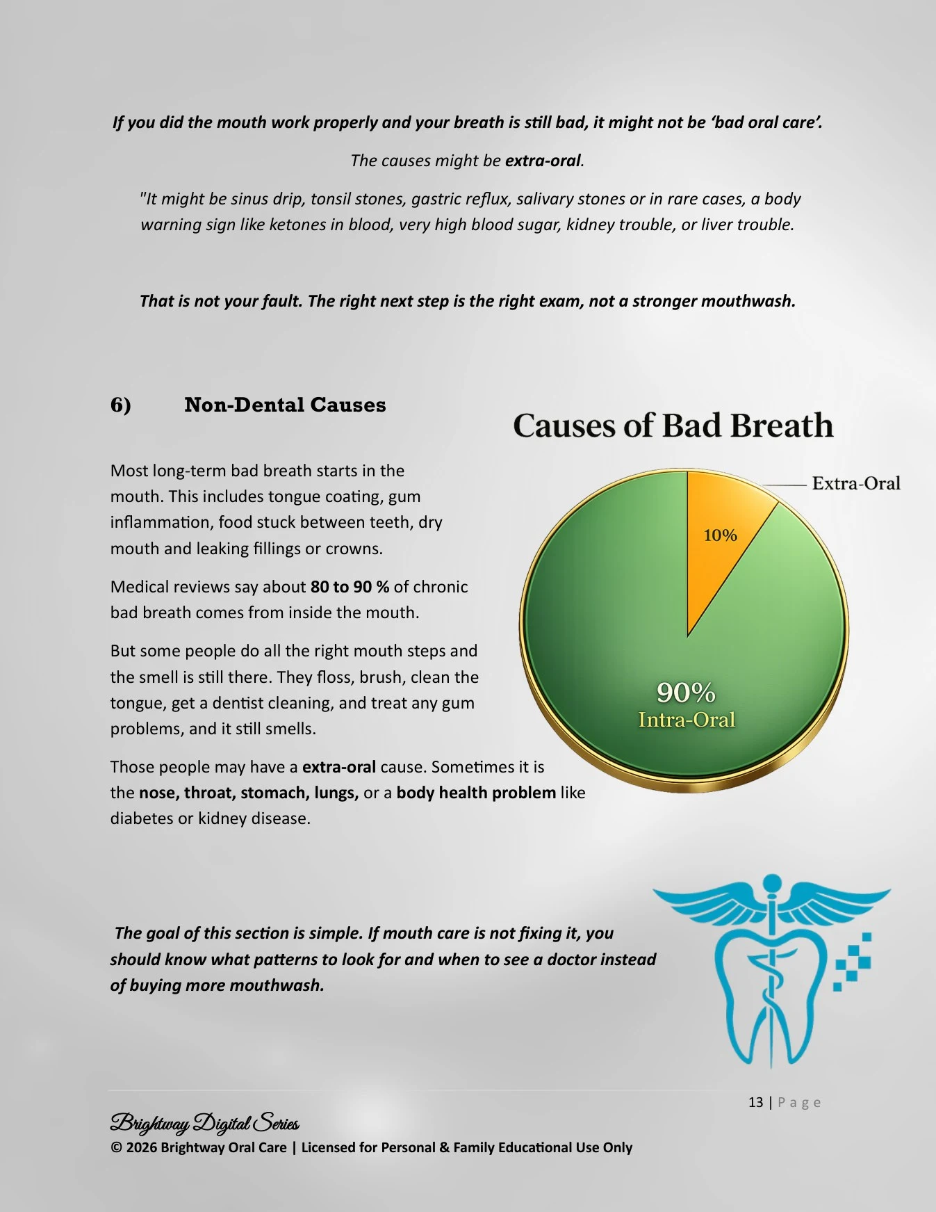 Intraoral and extraoral causes preview