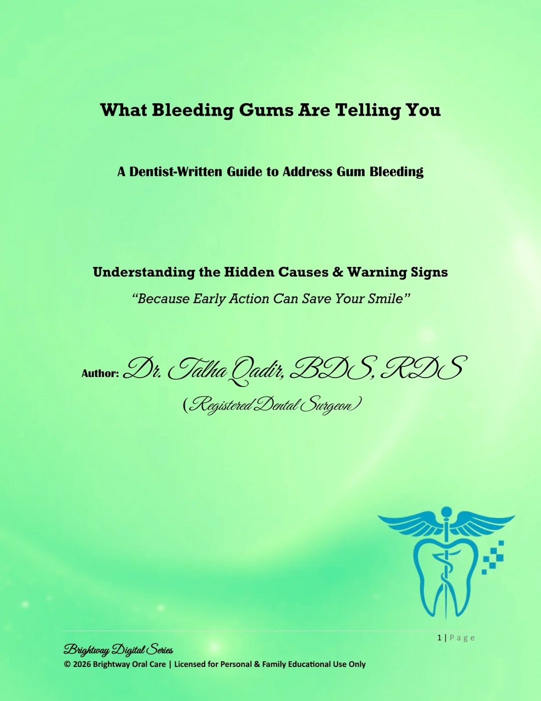 Bleeding gums guide cover preview
