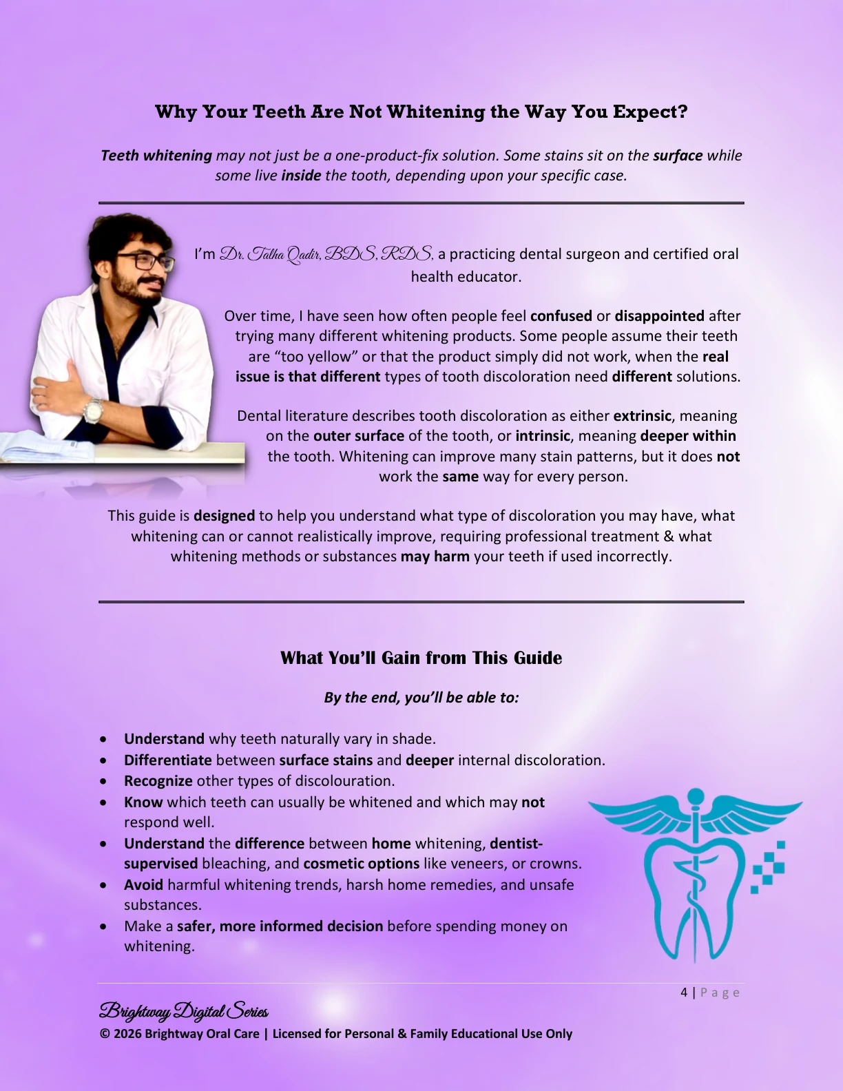 What readers gain from the safe teeth whitening guide preview