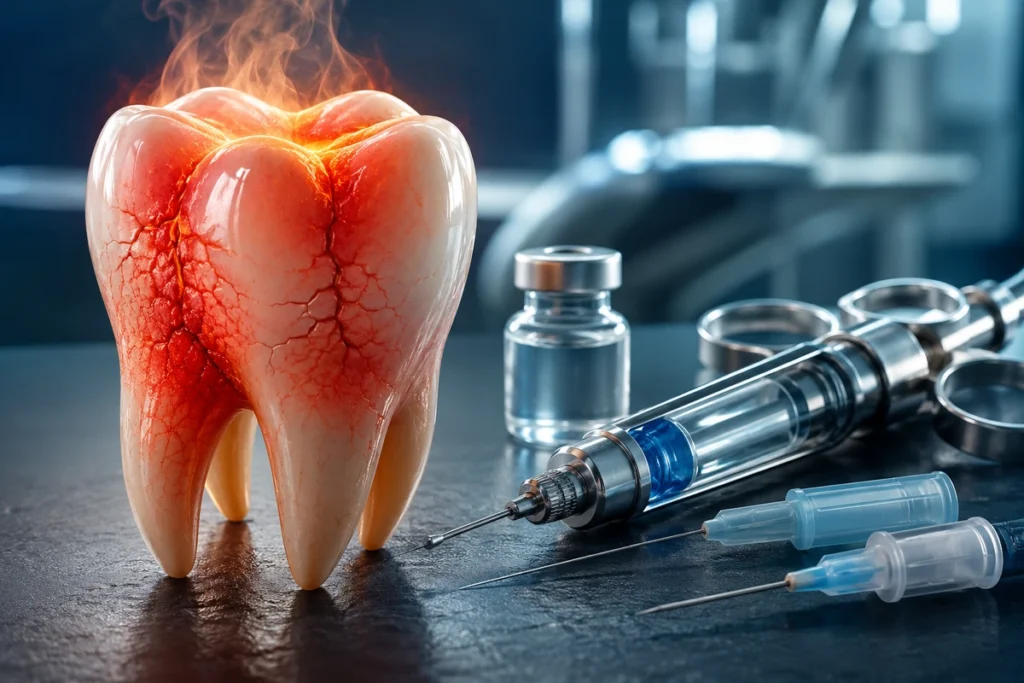 why dental anesthesia may fail on certain tooth